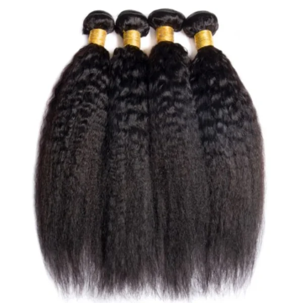 Kinky Straight Human Hair Bundle